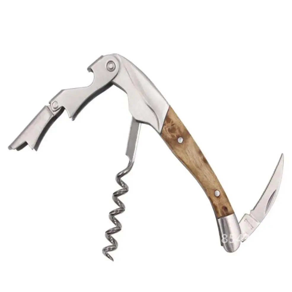 LELYSEE Нержавеющая сталь abridor de vinho открывалка для вина друг официанта штопор