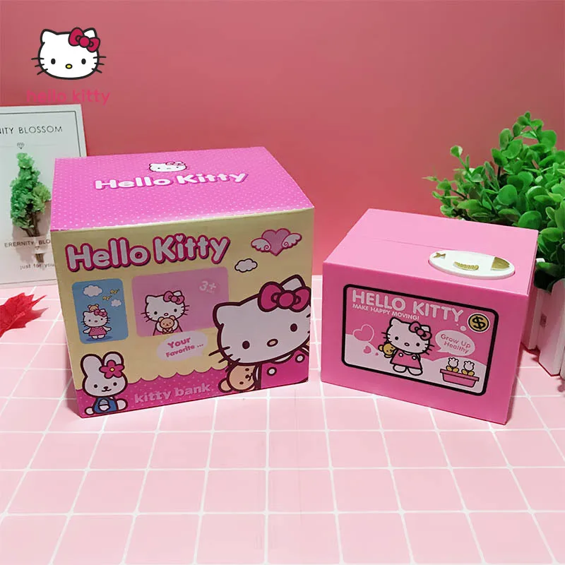 

Игрушечная кукла Hello Kitty подарок на день рождения для детей школьница Hello Kitty Детская игрушка монета банка