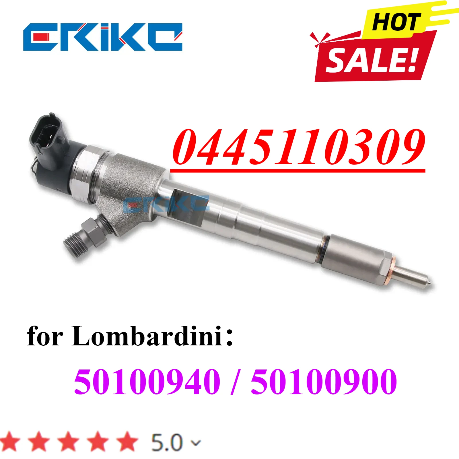 ERIKC 0445110309 дизельный инжектор с общей топливной магистралью 0 445 110 309 для Ломбардия