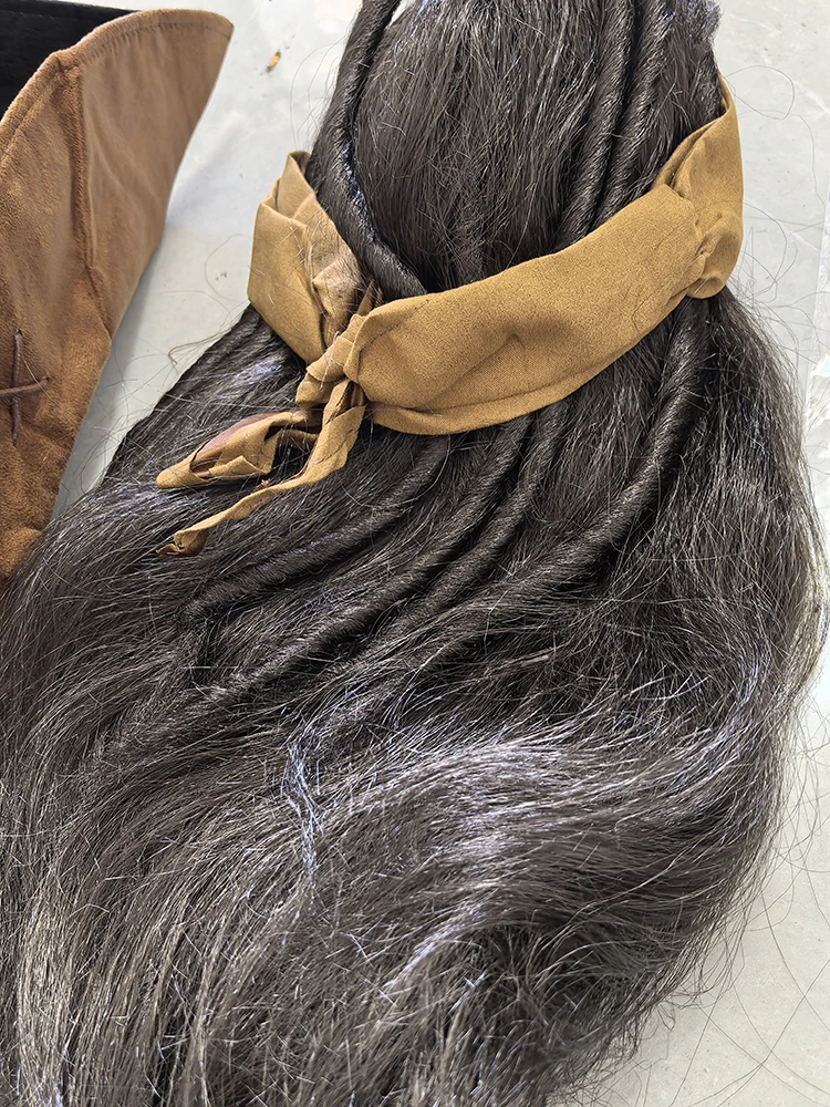 Пиратская шляпа и парики винтажная треугольная с черепом для косплея на Хэллоуин