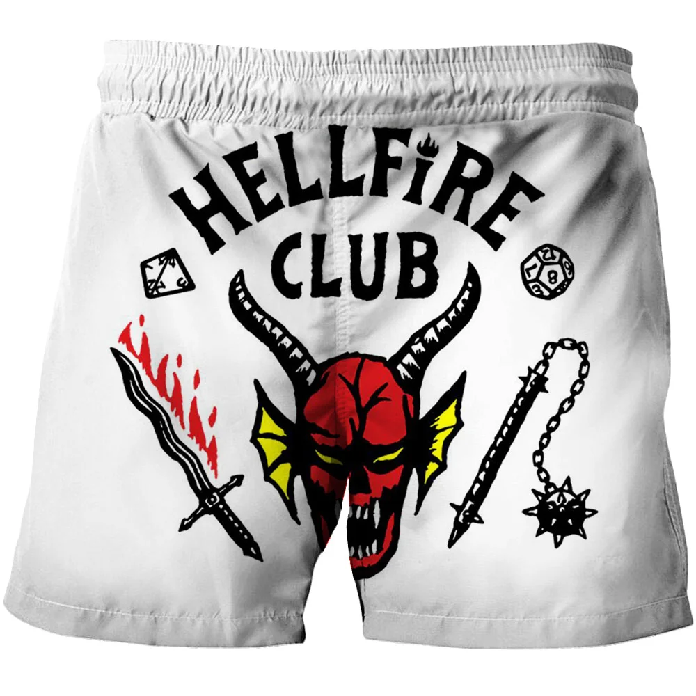 

Шорты детские с мультяшным принтом «очень странные дела», 4 шт.