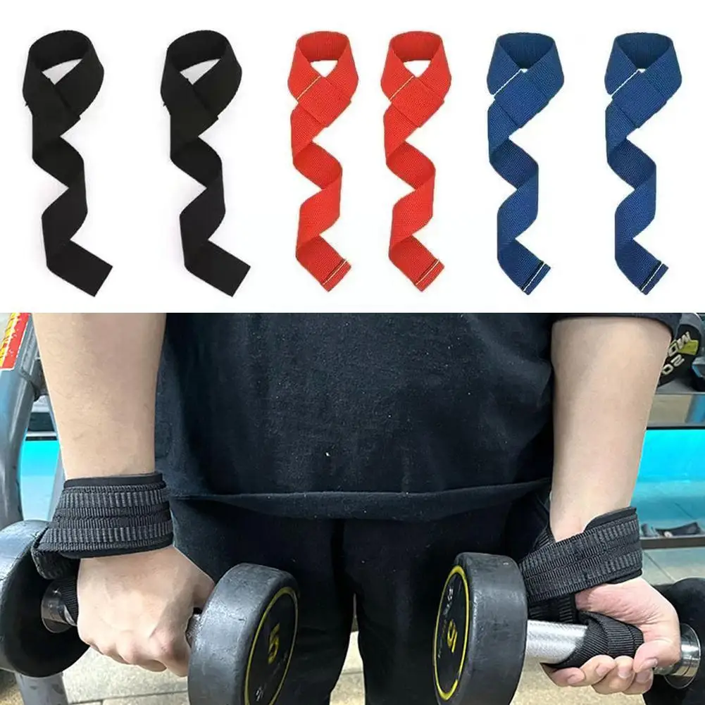 

Fitness Lifting Straps Weight Lifting Wrist Grip Booster Pull-ups Training Gym Deadlifts Belt Support Strength Crossfit U9j8