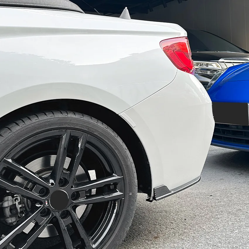 Для BMW 2 серии F22 F23 M Sport 2015 2016 2017 2018 2019 Автомобильный задний бампер диффузор боковой