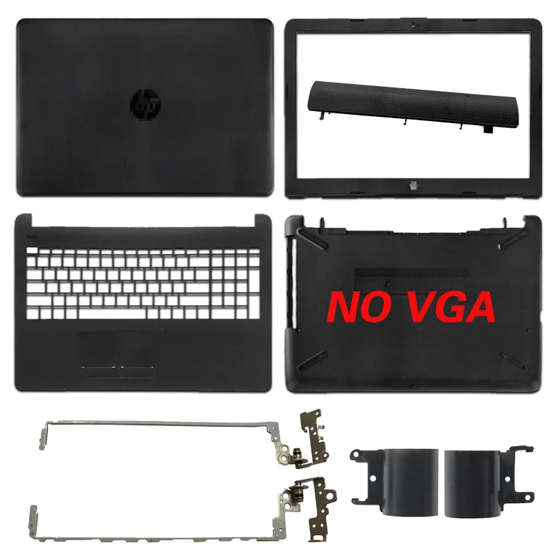 

NEW Laptop Case For HP 15-BS 15-BW 15-RA 15-RB 250 G6 255 G6 LCD Back Cover/Front Bezel/Hinges/Palmrest/Bottom Case 924899-001