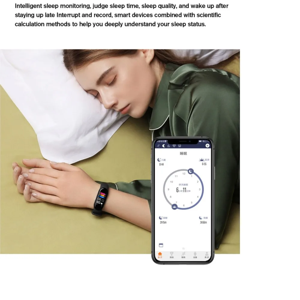 M6 Smart Bracelet Men Women Heart Rate Blood Pressure Monitor Sports Band Fitness Tracker Watches Bluetooth Step Mileage Running