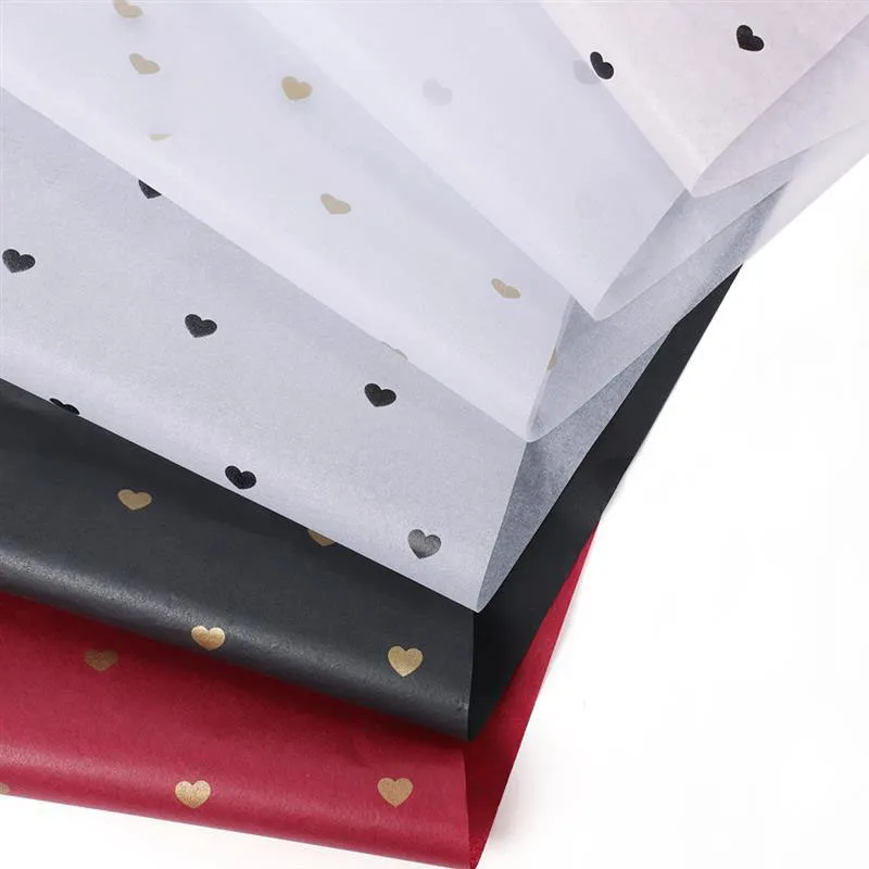 Diy Handmade Craft Star Love Dot Pattern Tissue Paper Floral