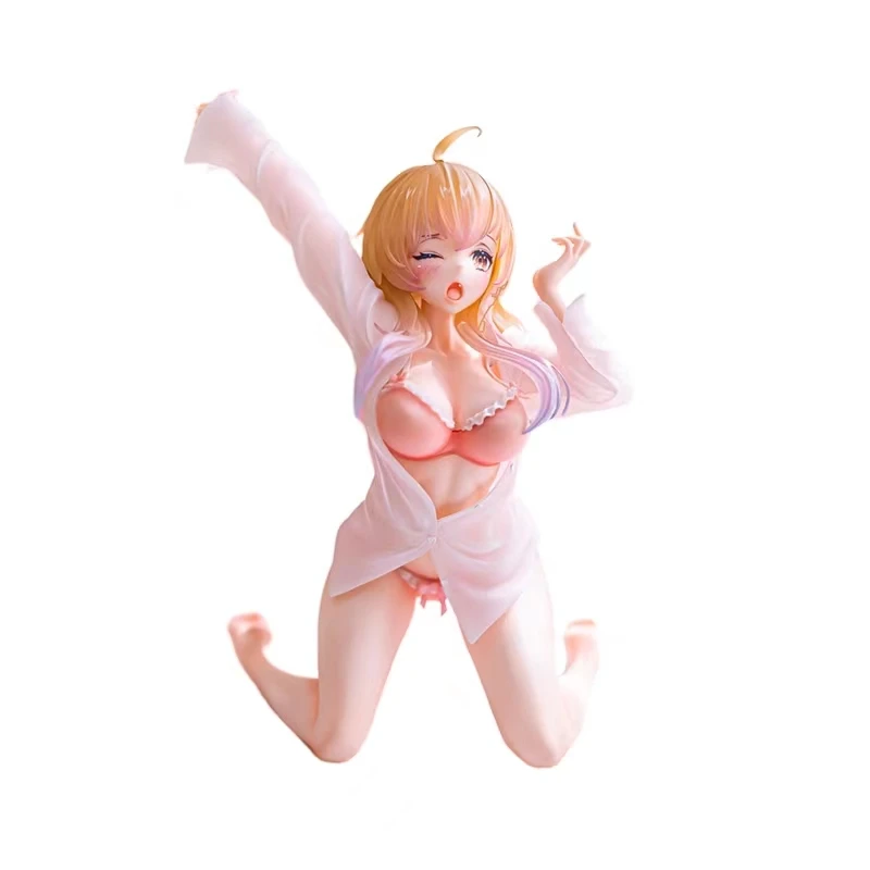 

100% Original Anime Qianqiu Anime House Maiden Series Stretching Maiden Girls 1/7 Handmade Model