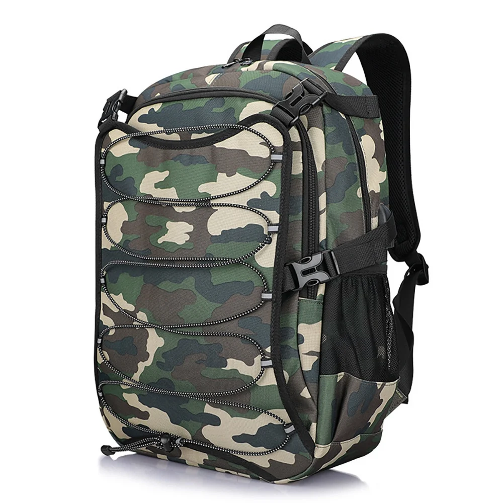 

Large Capacity Travel Backpack Inline Skate Backpack With USB Charging Port Ice Blades Skate Carry Bag Roller Skate Bags