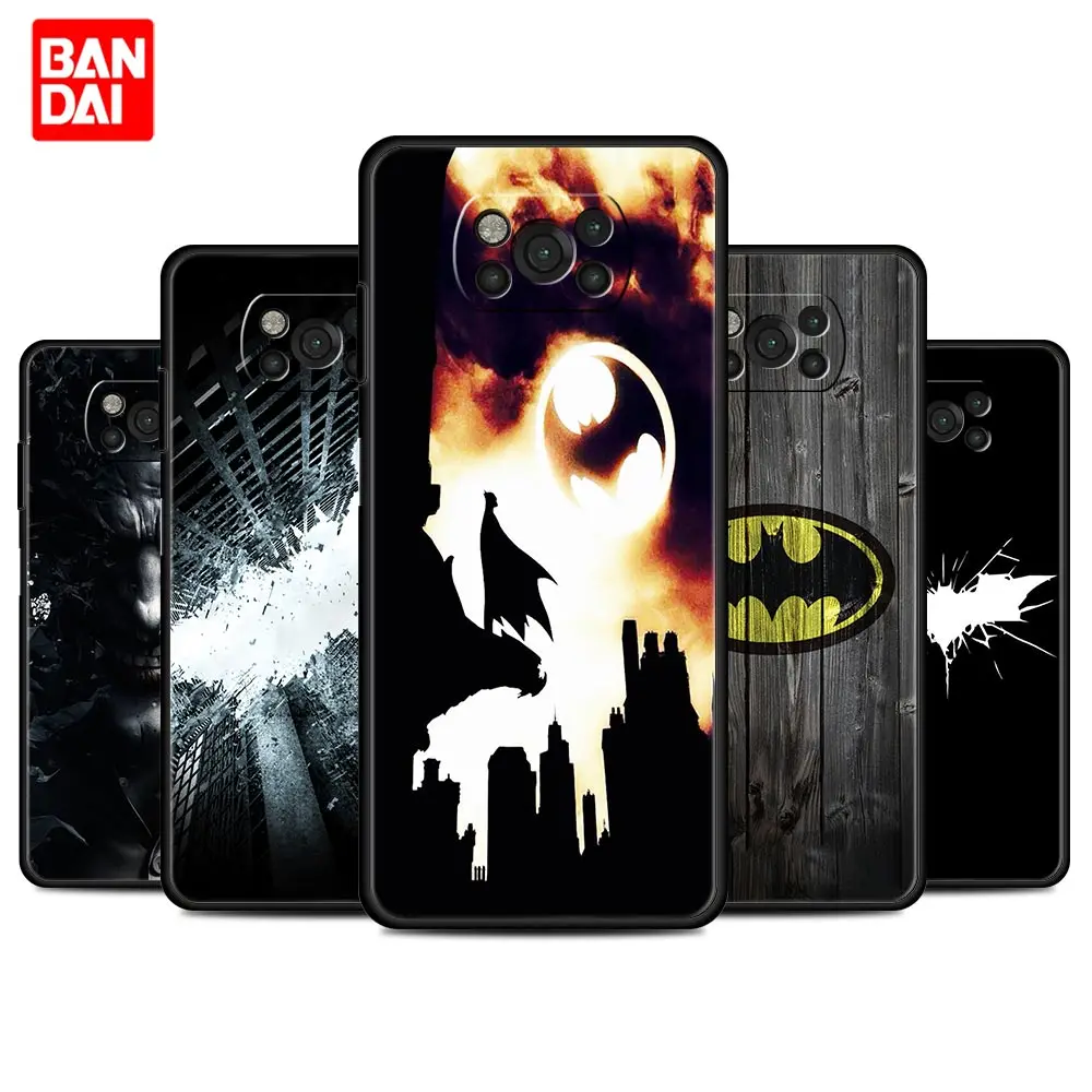 

Batman Avengers Case for Xiaomi Mi Poco X3 NFC Redmi Note 9s 9 9A 9C 8 10 11 9T 8T 10T Pro Cover Luxury Silicone Soft Thin Black