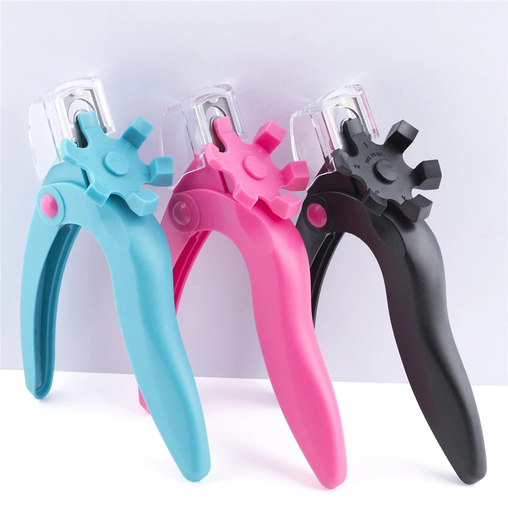 

Acrylic Nail Art Clipper Adjustable Stainless Steel Nail Tip Cutter Artificial Fake Nail Trimmer For U Word False Manicure