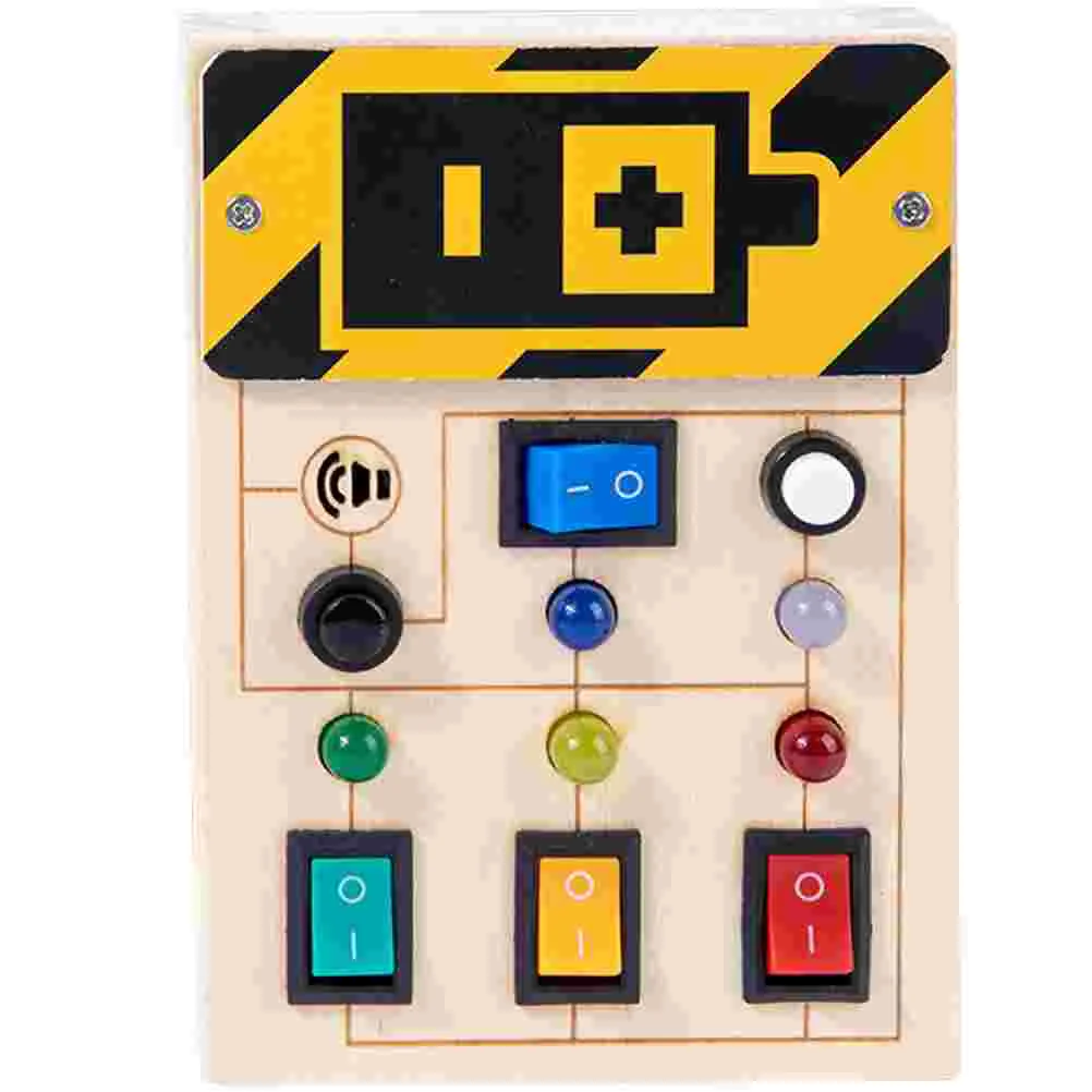 

Board Toy Busy Light Toddler Toys Switch Wooden Educational Montessori Baby Sensory Activity Funny Kids Learningchristmas