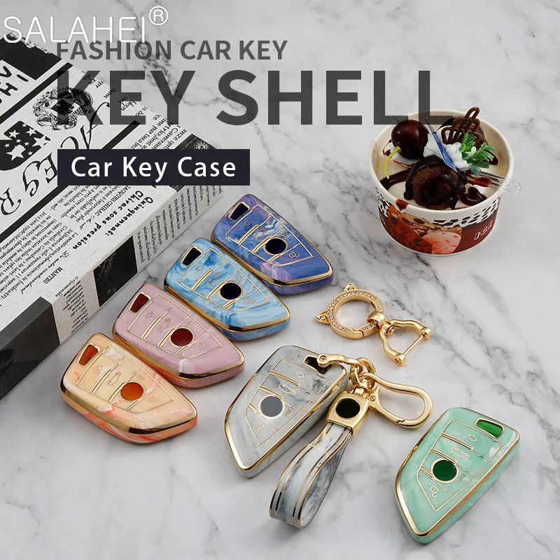 

TPU Car Key Case Cover Shell For BMW X1 X3 X5 X6 X7 G20 G30 G05 F15 F16 1 3 5 7 Series F01 F02 G11 F48 F39 Keychain Accessories