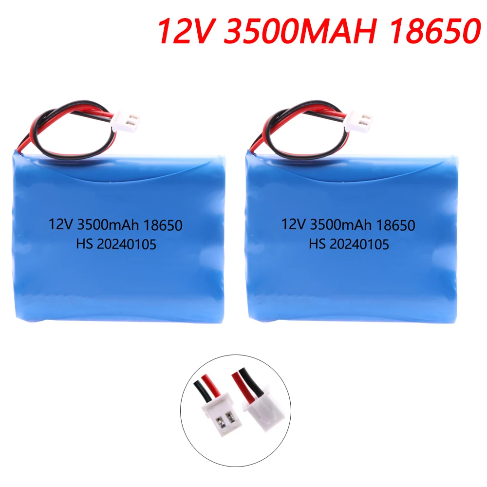12V 18650 3500mAh lithium-ion Battery pack Monitor CCTV Camera battery 12.6 V high capacity upgarde 2600mah 3000mah
