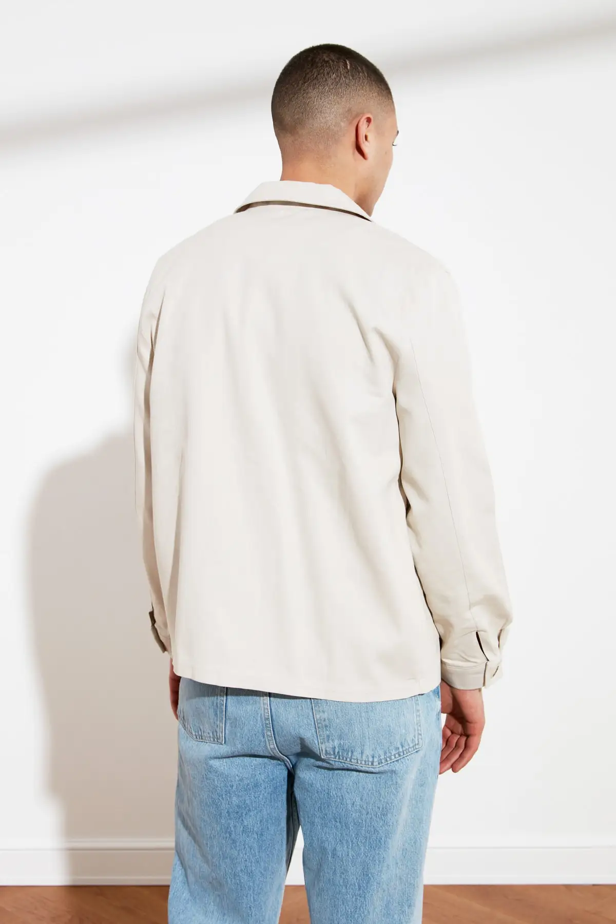 

Trendyol Male Button Multi-Pocket Coat TMNSS21MO0041