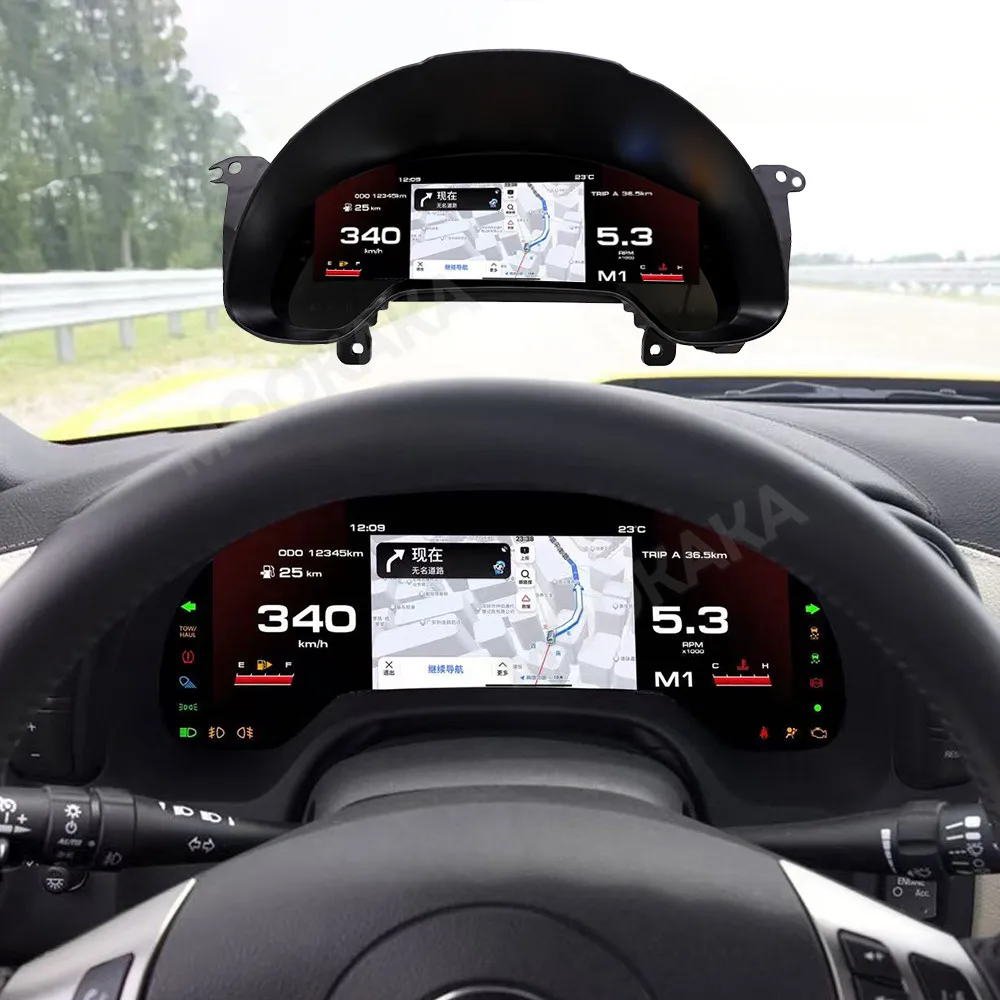Цифровая приборная панель для Chevrolet Corvette C6 2005-2013, ЖК-дисплей, виртуальный кокпит, спидометр, панель приборов (art.: 3920dc696dbb4) - 3920dc696dbb4