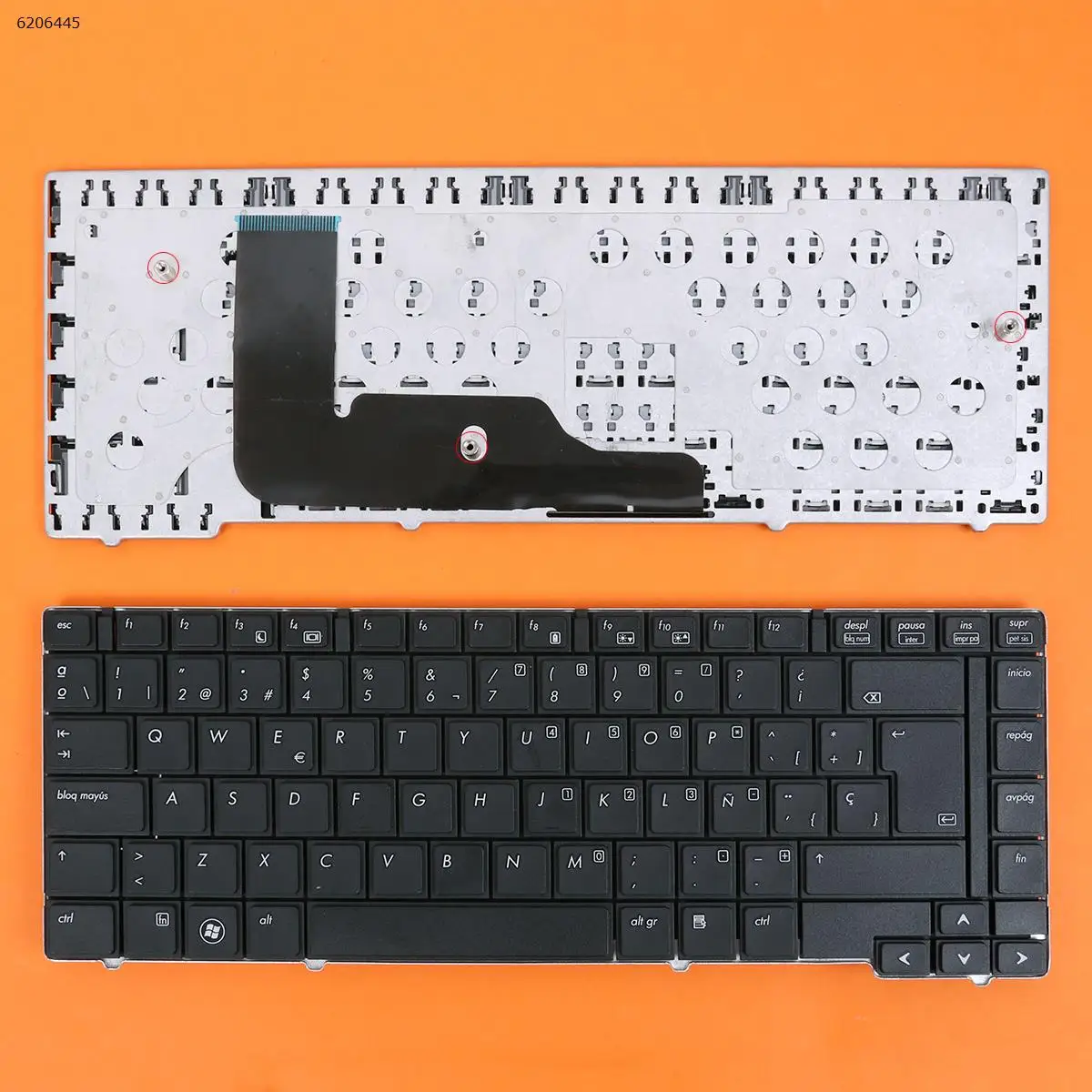 

SP Laptop Keyboard for HP PROBOOK 6440B 6445b 6450B 6455B BLACK Without Point stick