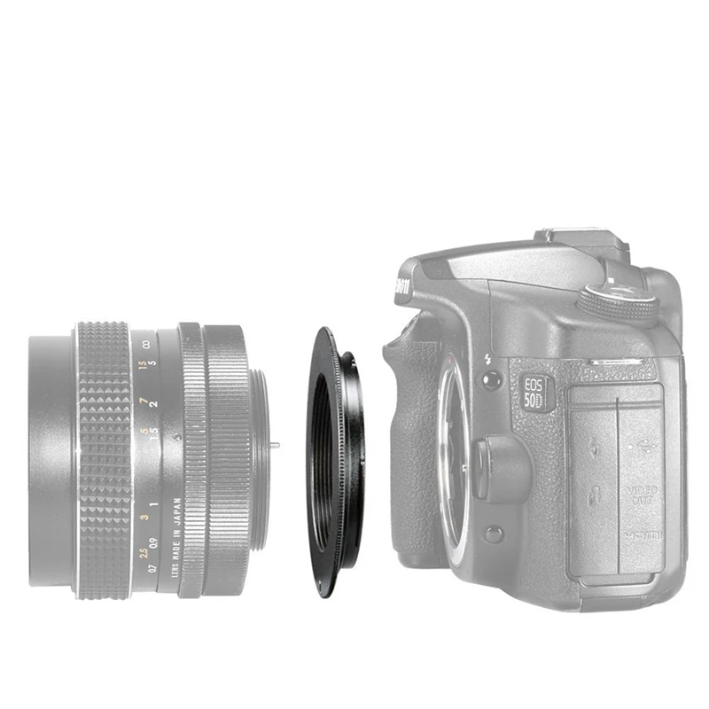 Металлический Адаптер для крепления объектива M42 Canon EOS Camera / 1D 1DS Mark II III IV 5D 7D и т. Д.