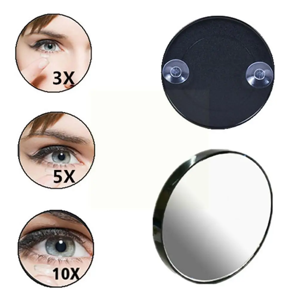 

High Magnification Blackhead Magnifying Multi-size New Makeup Mirror Suction Female Glass Cup Mirror Portable Type 3X 5X 10X 15X