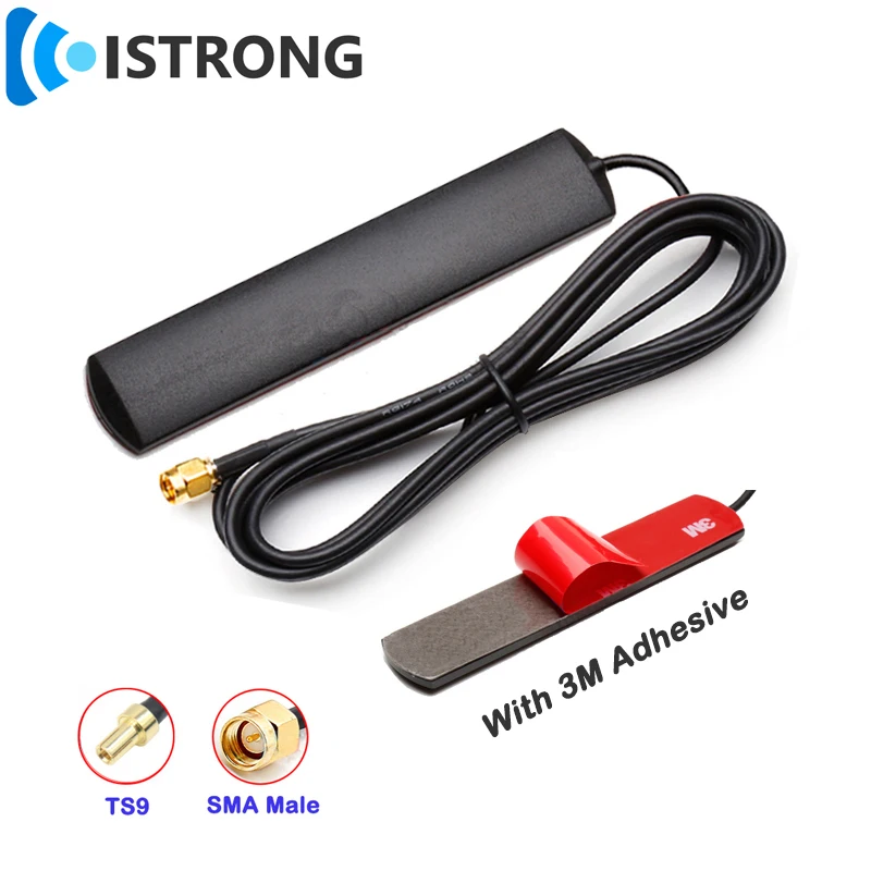 

4G Full-band Patch Antenna MIMO Amplifier TS9 SMA Male for Phone Mobile Signal Booster Support WCDMA DUT 4G Full Netcom Module