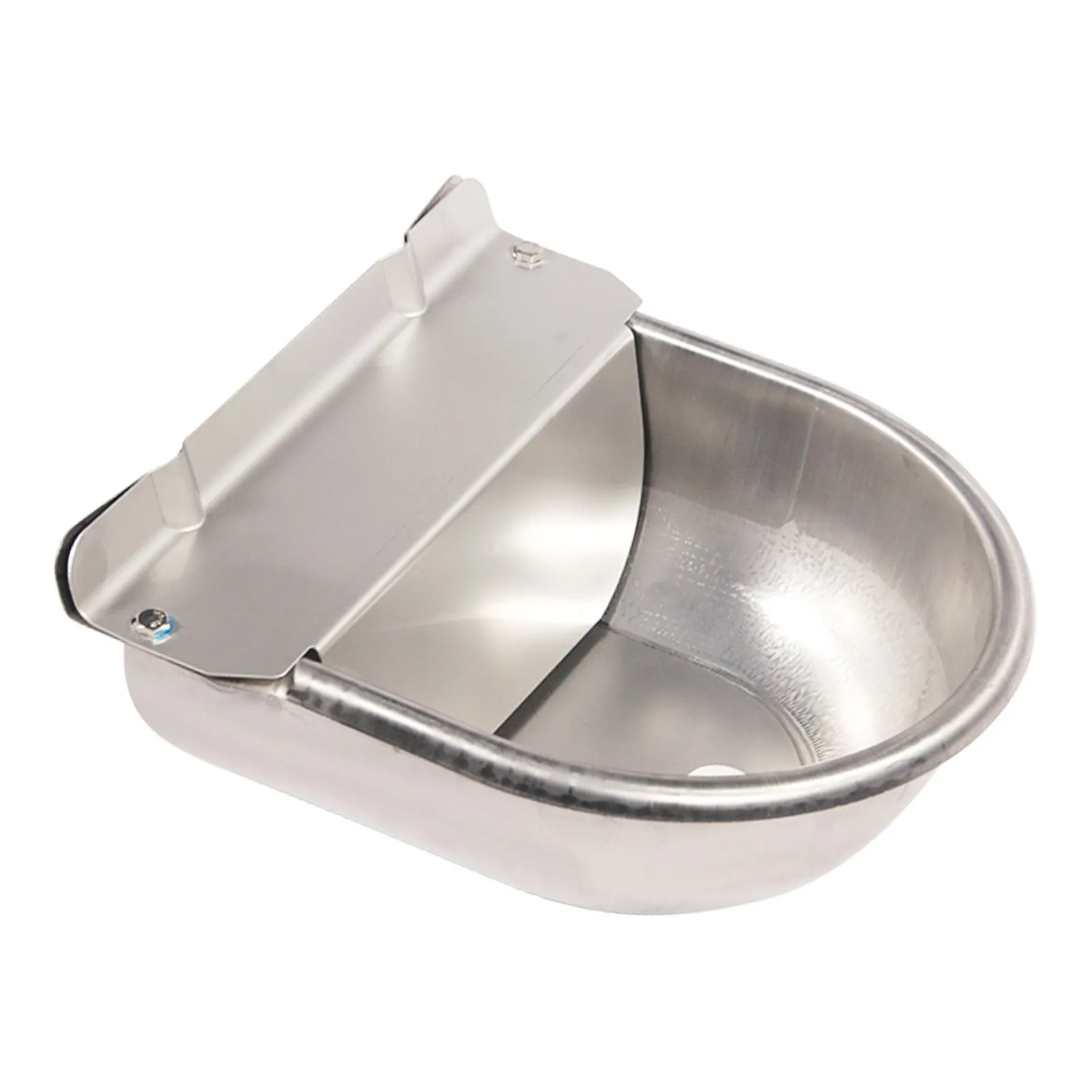 

Automatic Waterer Bowl Stainless Steel Drinking Water Bowl Dispenser with Float Valve