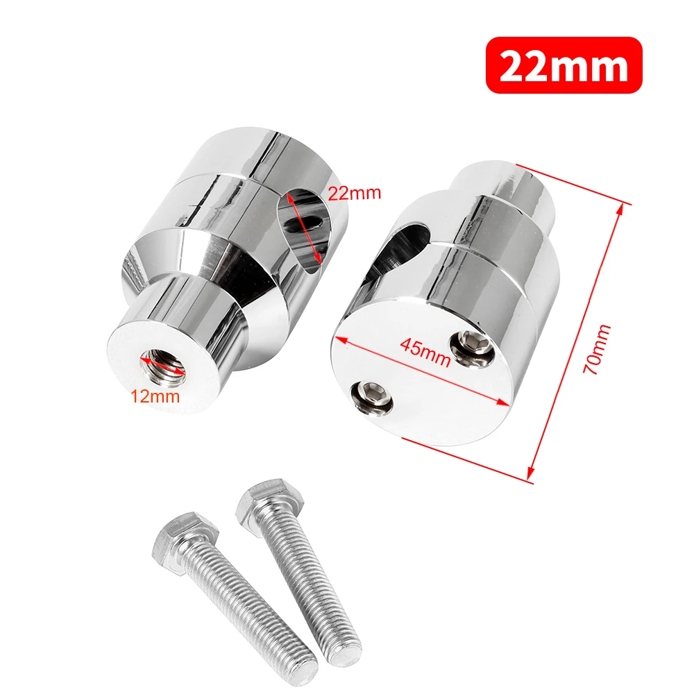 

Комплект рулевых подъемников 7/8 дюйма 1 дюйм, алюминиевые зажимы для установки на руль CNC для Harley, Honda, Kawasaki, Suzuki, Yamaha, мотоциклетные Рули 22 мм, 25 мм