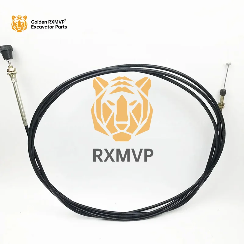 For Hitachi ZAX120 200 210 230-5-6 Fuel Stop Cable Flameout Cord Excavator Parts