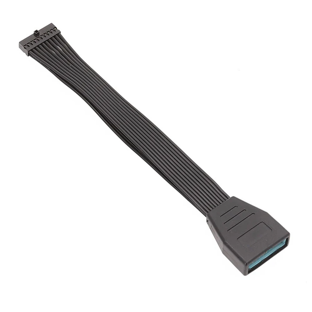 

Motherboard USB 3.0 19Pin 20Pin Female to USB 3.0 19pin 20 Pin Male Mainboard Extension Conversion Connecting Cable for PC