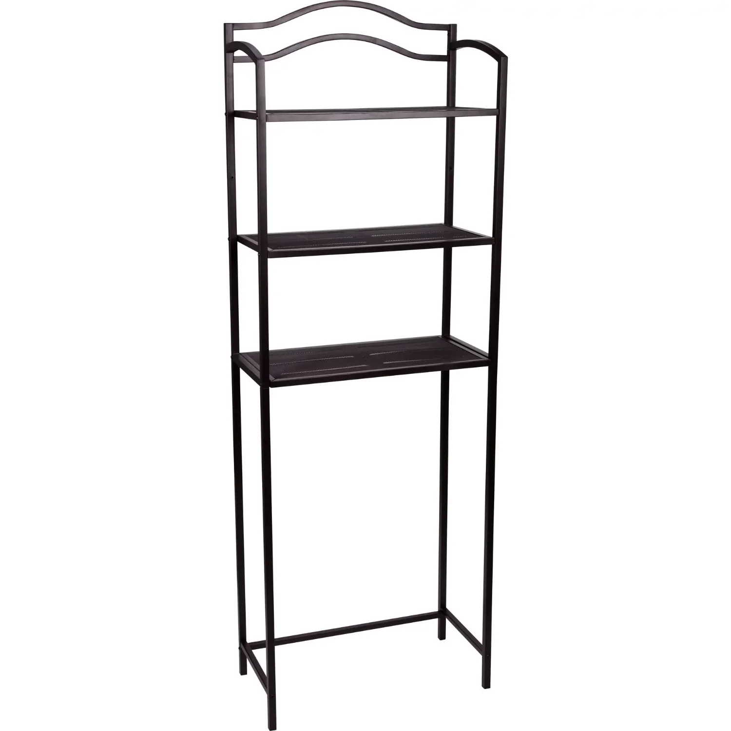

Household Essentials 3 Shelf Over The Toilet Storage Rack, Espresso