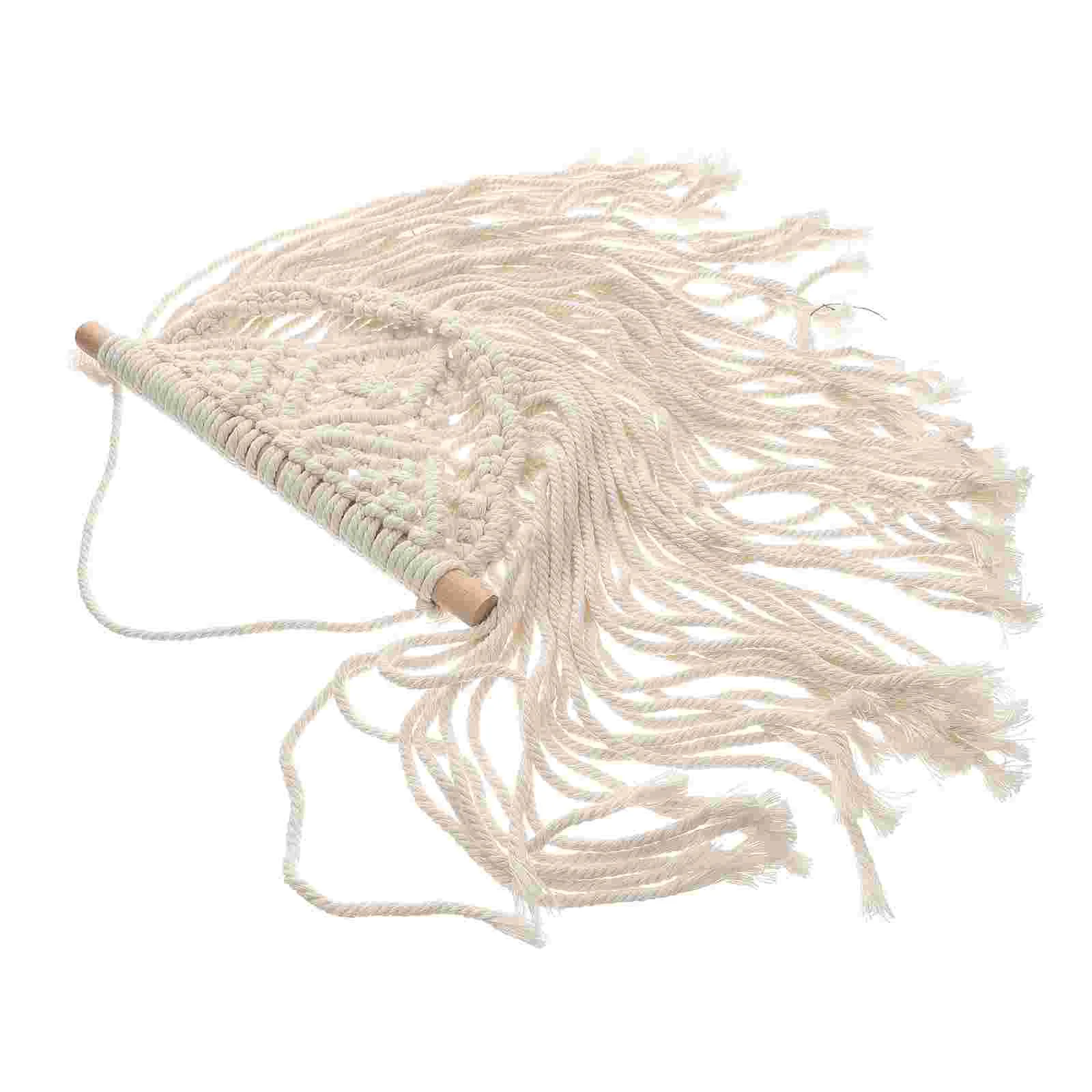 

Macrame Tassel Tapestry House Decorations Home Hanging Wall Kids Room Cotton Rope Woven Large Dorm Backdrop