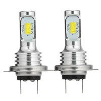 2pcs h7 led headlight kit ip 68 waterproof bulbs conversion kit 80w 6000k high low beam bulbs car accessories white lights