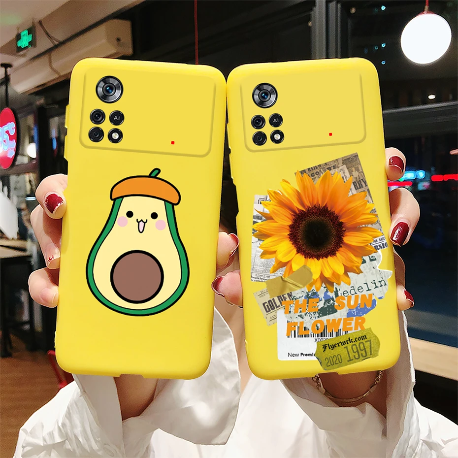 for xiaomi poco x4 pro 5g case cute cartoon back cover soft silicone phone case for xiaomi poco x4 x 4 pocox4 pro x4pro 5g funda free global shipping
