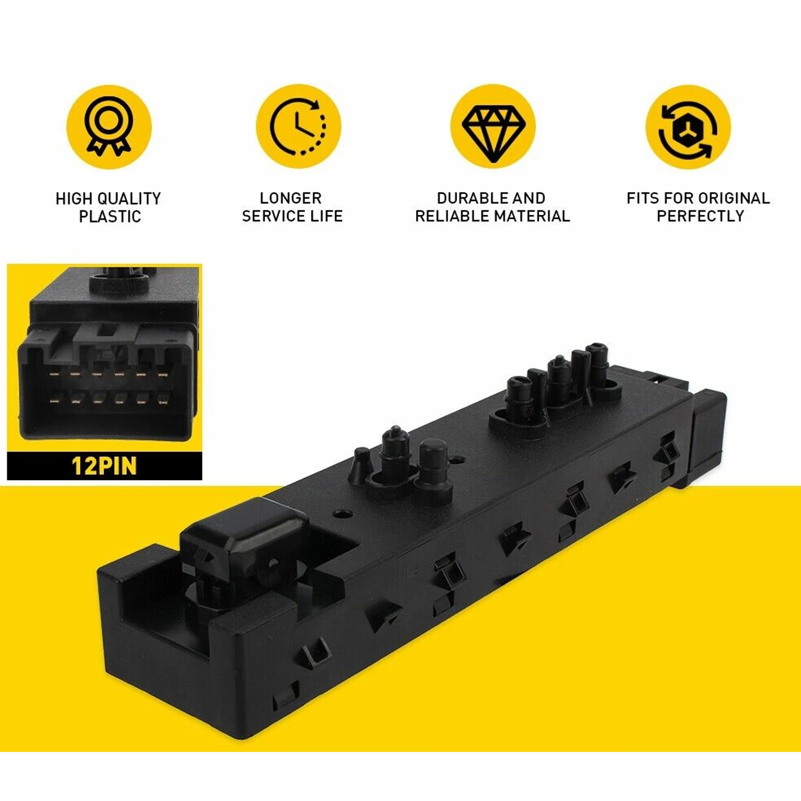 

Window Control Switch For Ford F150 2009-2017 Right Hand Drive Seat Adjustment Switch Auto Electric Black Switch 9L3Z-14A701-FA