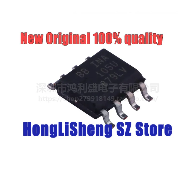 

5pcs/lot INA105KU/2K5 INA105KU INA105 INA105U 105U SOP8 Chipset 100% New&Original In Stock