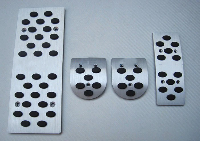 

new For Chevrolet Lacetti Cruze Aveo Malibu EPICA Lova Sail AT/MT Accelerator Brake Clutch Pedal Pad Chevy Foot Rest Plate