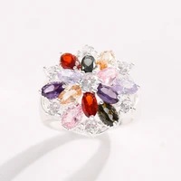 milangirl finger ring for women with aaa multicolor cubic zircon wedding berloque 6 7 8 9