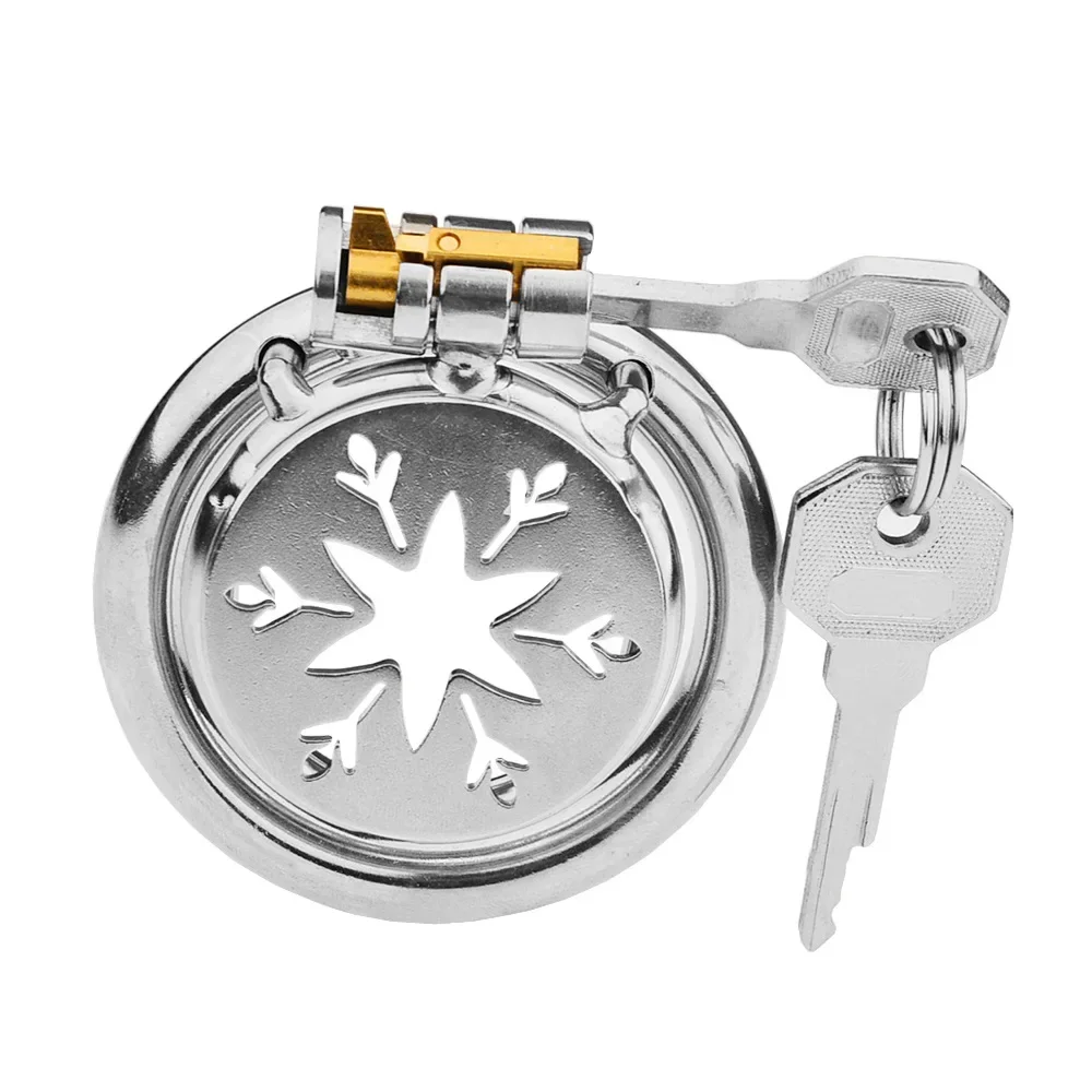 Устройство целомудрия с замком Секс-игрушки для мужчин БДСМ Рабский замок Клетка