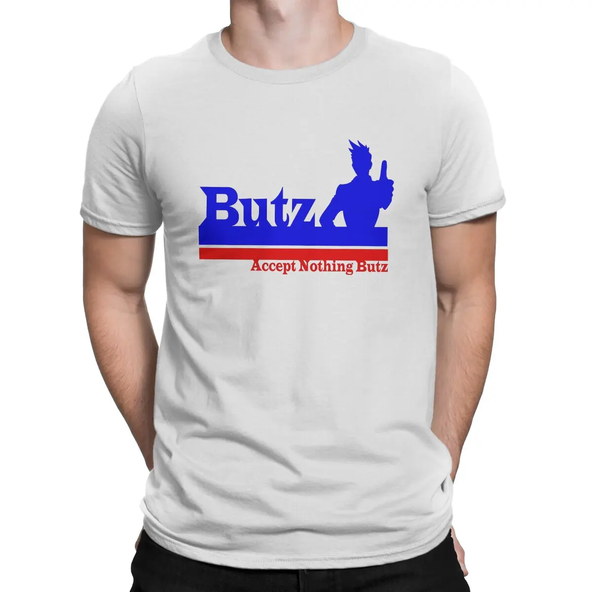 

Футболка мужская с коротким рукавом и круглым вырезом