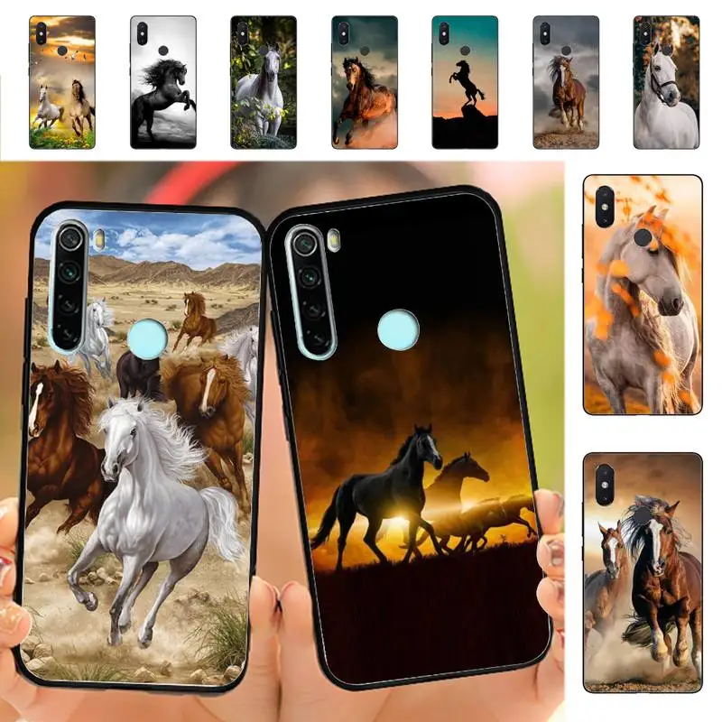 

Animal Horse Phone Case for Redmi Note 8 7 9 4 6 pro max T X 5A 3 10 lite pro