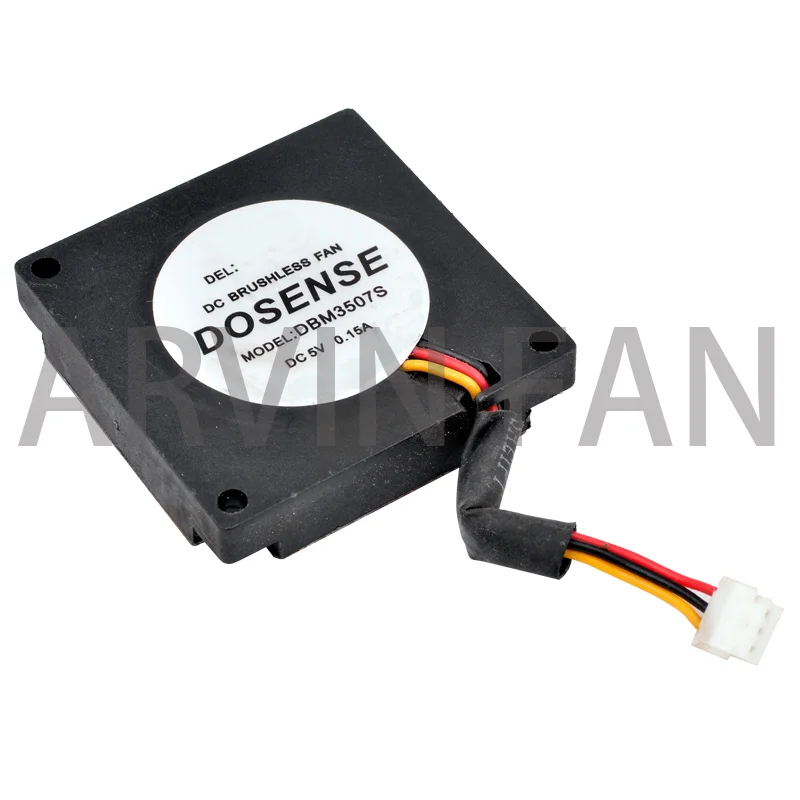 DBM3507S 3,5 см 35 мм вентилятор 35x35x7 мм 3507 DC5V 0.15A 3pin маленький тонкий вентилятор охлаждающий вентилятор для микроустройства проектор
