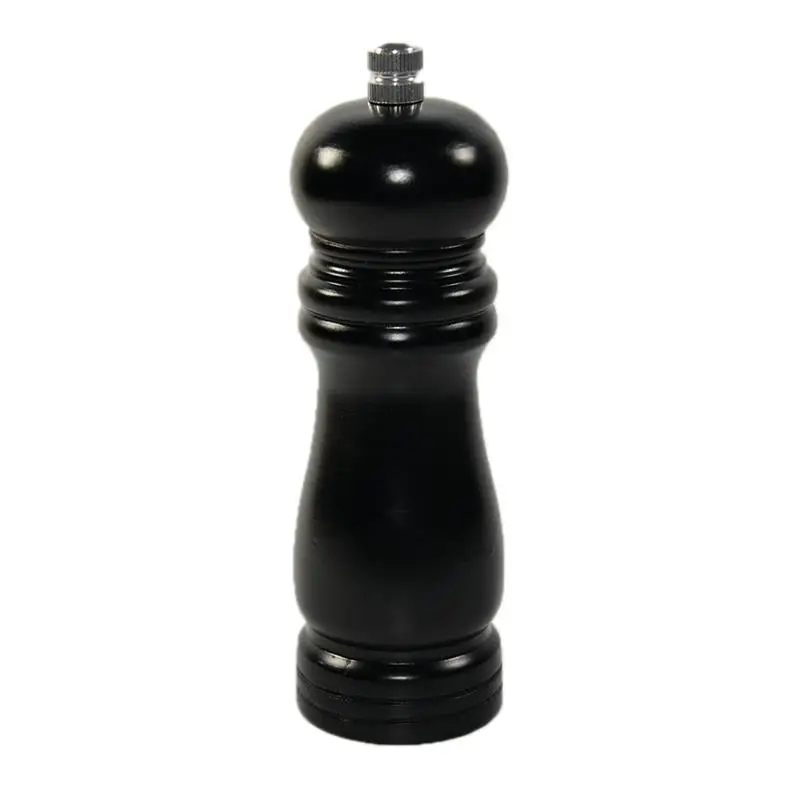 

Salt Pepper Mill Grinder Kitchen Tool Wooden Manual Adjustable Salt Pepper Grinder