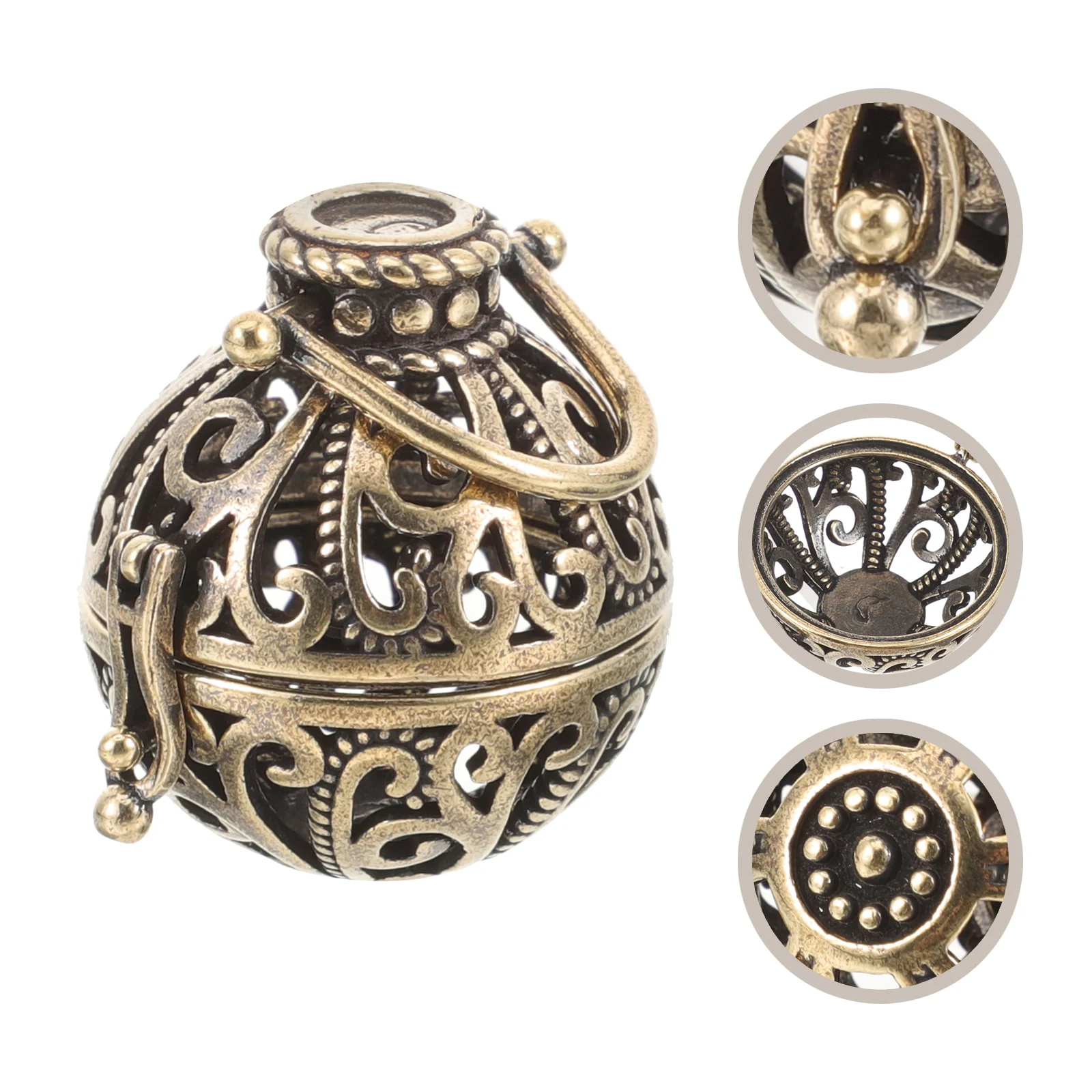 

Diffusers For Essential Oils Wood Carving Aroma Supply Charm Scent Diffuser Essential Oil Aromatherapy Machine Balls Pendant