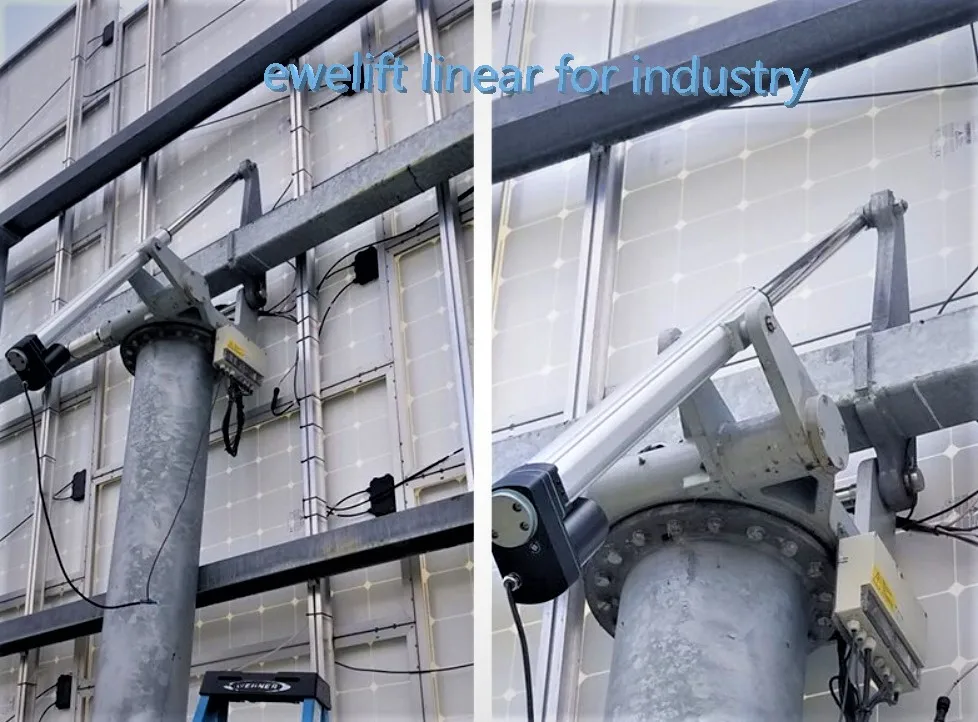 Электрический линейный привод с ходом 1000 Н 12 В 24 для линейного привода солнечного