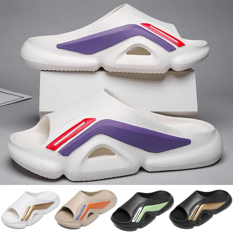 

Couple Unisex Slippers Men Flip-Flops Outdoor Men Slides Summer Flat Slippers NonSlip EVA Soft Sole Women Beach Sandals