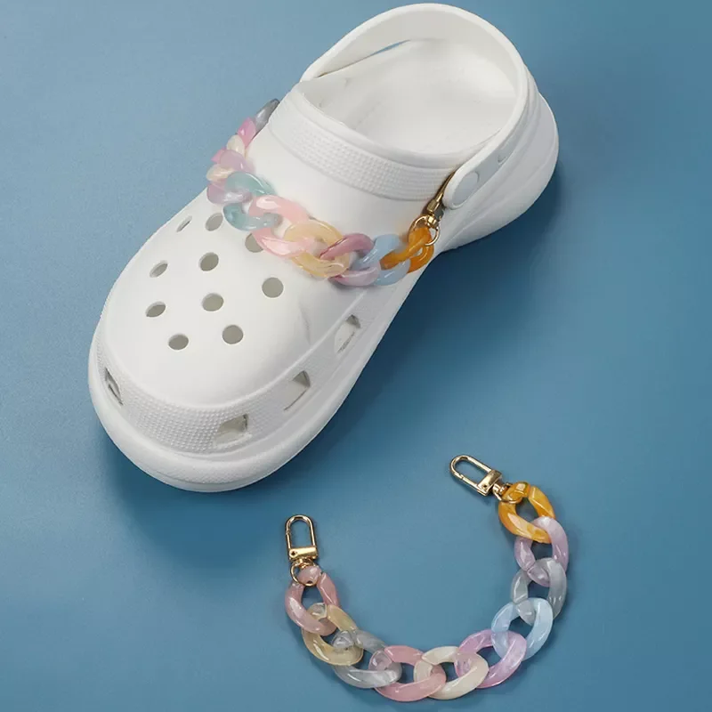 Buckle Resin Shoe Chain Buckle Accessories Metal Lace Lock DIY Sneaker Kits Metal Lace Buckle