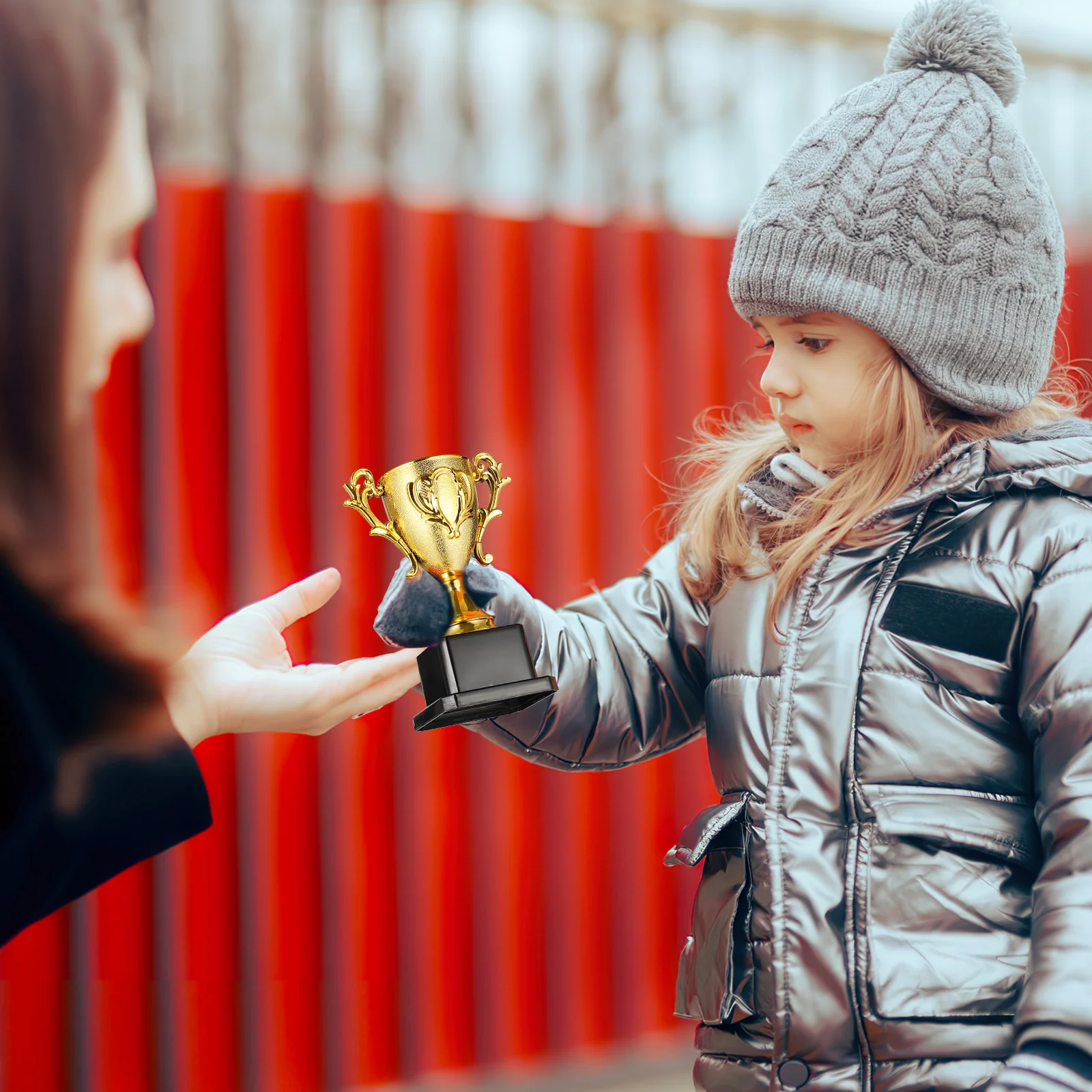 Трофейный кубок Трофеи для награды Подарочные сувениры вечеринки Победитель