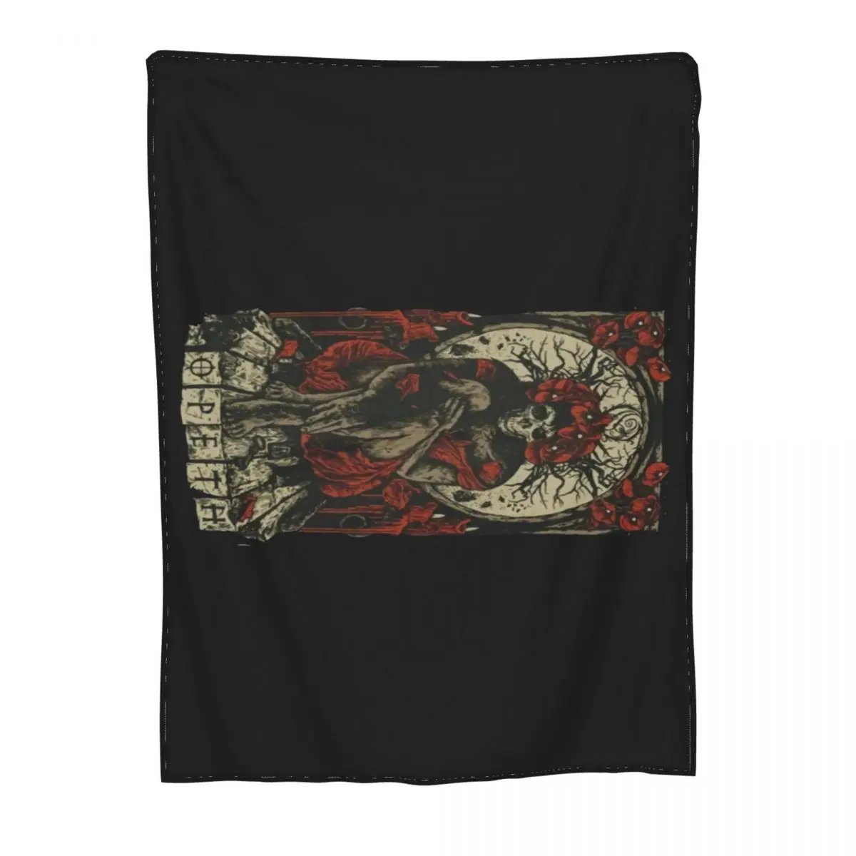 Официальное мужское одеяло Opeth Haxprocess Classic Rock Metal Black новое брендовое унисекс с