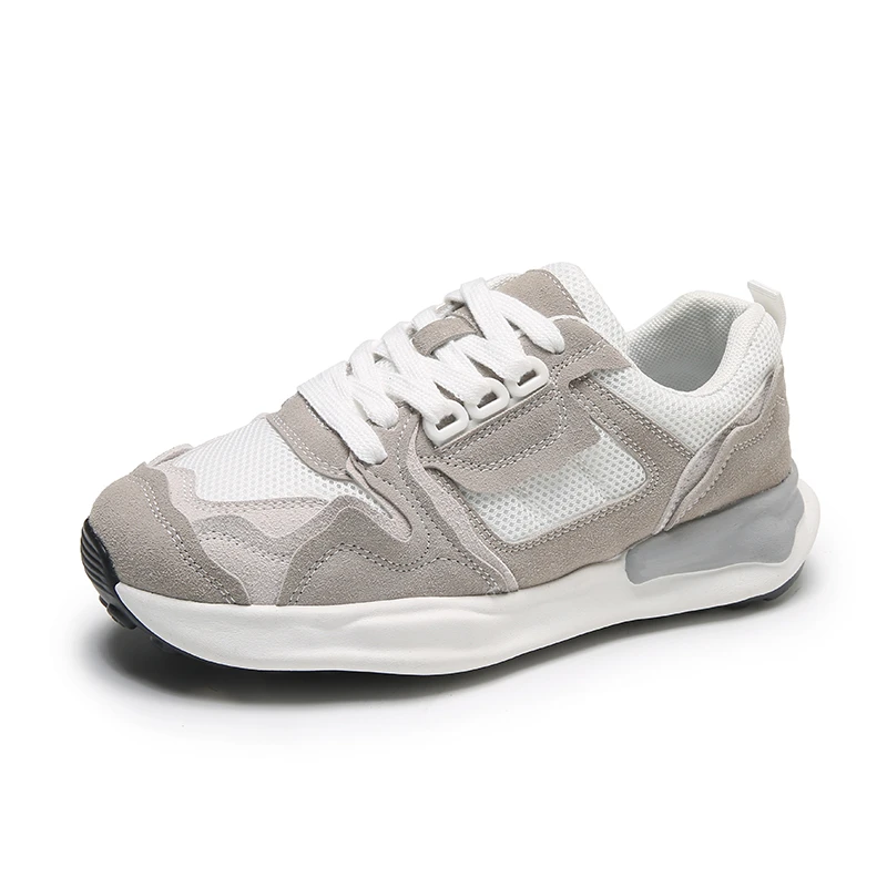 

Running Platform Shoes Women Leisure Round Toe Travel Shoe 2022 Summer New Women's Lace Up Mesh Sneakers Walking Sneaker Woman