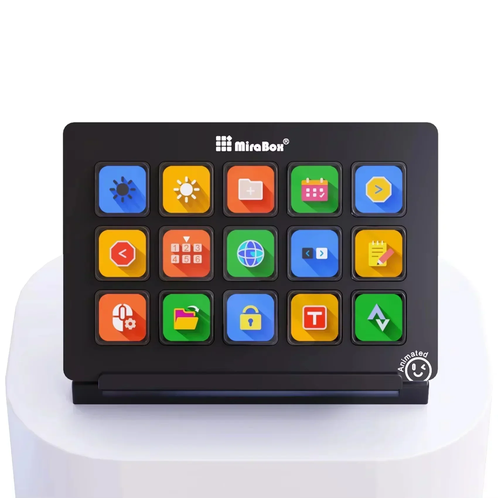В наличии Mirabox MBox293 V3 15 клавиш Streamdeck с экранной консолью клавиатура макро-кнопка