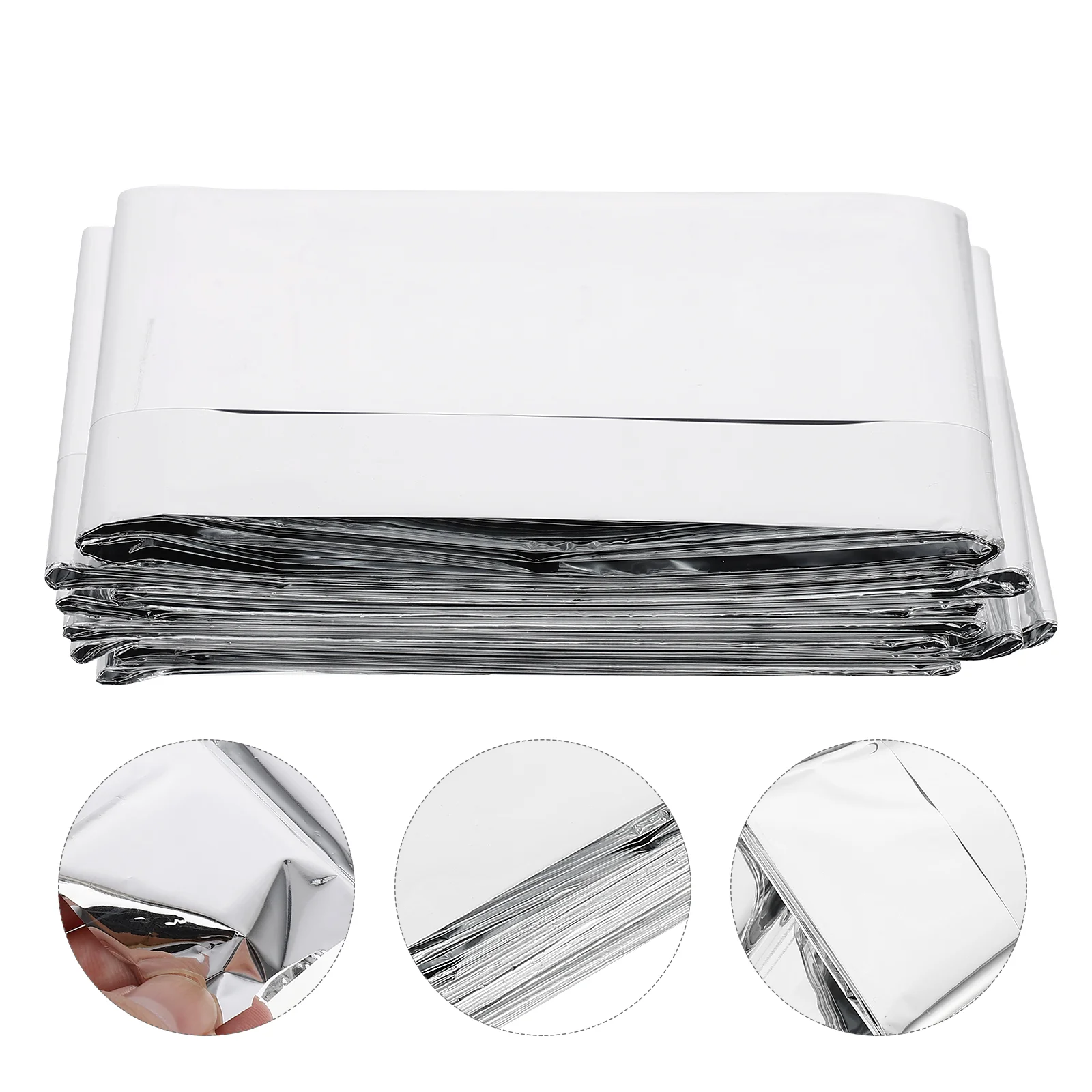 

Extra Large Blanket Insulation Emergency Outdoor Supplies Safety Blankets Warm Survival Double-sided Aluminum Foil Thermal