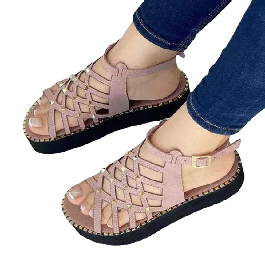 

Plus Size Women's Shoes Summer 2022 Comfort Casual Sport Sandals Women Beach Wedge Sandals Women PlatformSandals